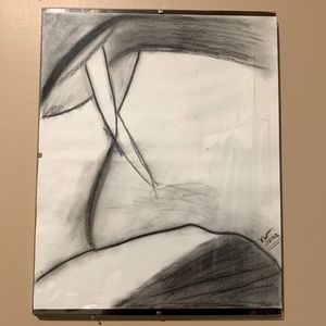 Black and White Hand Sketched Drawing Imagination